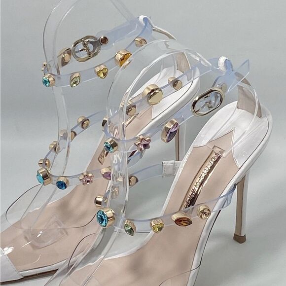 Sophia Webster Camille Embellished Ankle-Strap Pumps size 40 - Picture 7 of 14